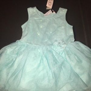 Teal Girl Dress 2T